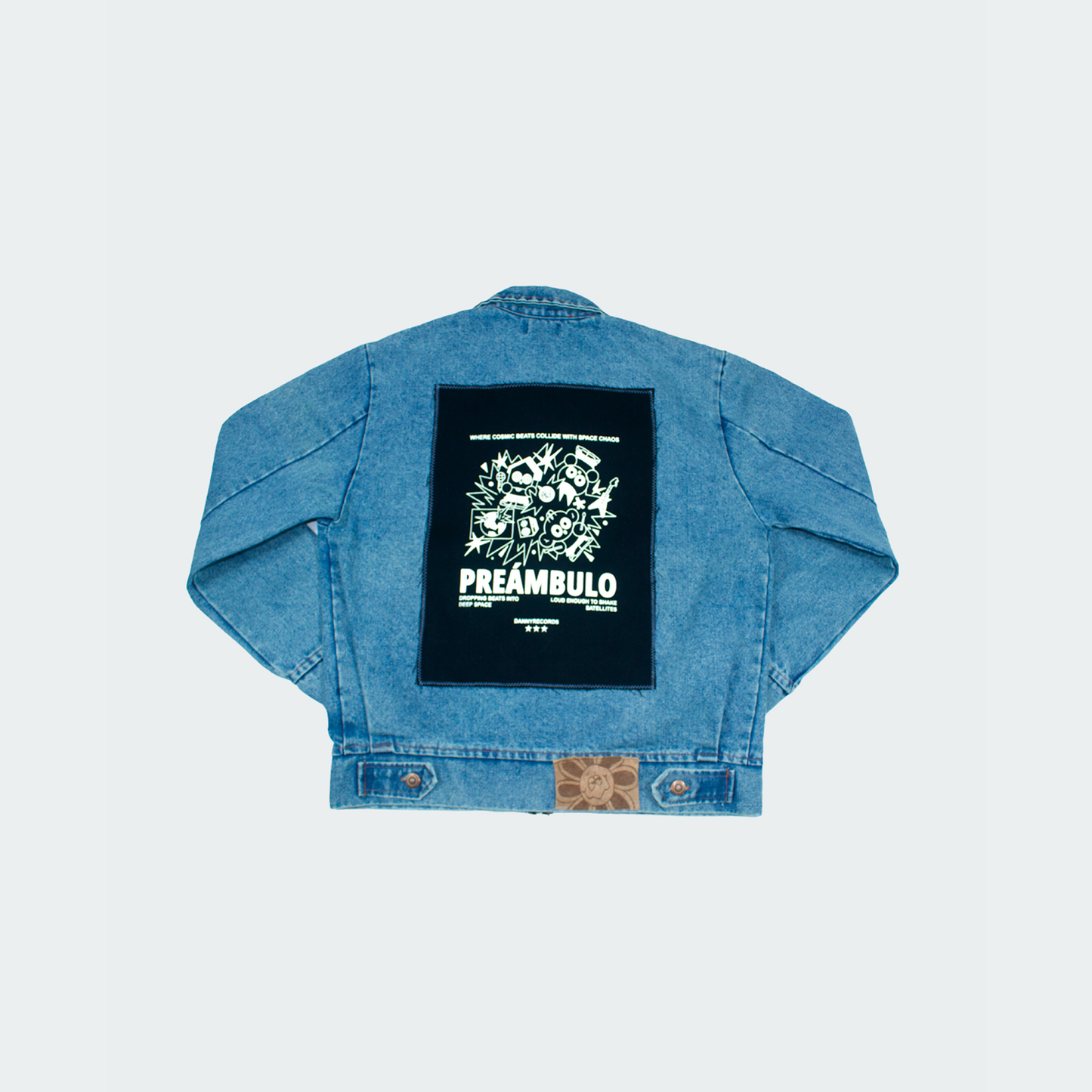 DENIM ZIP-UP POR DANNY RECORDS
