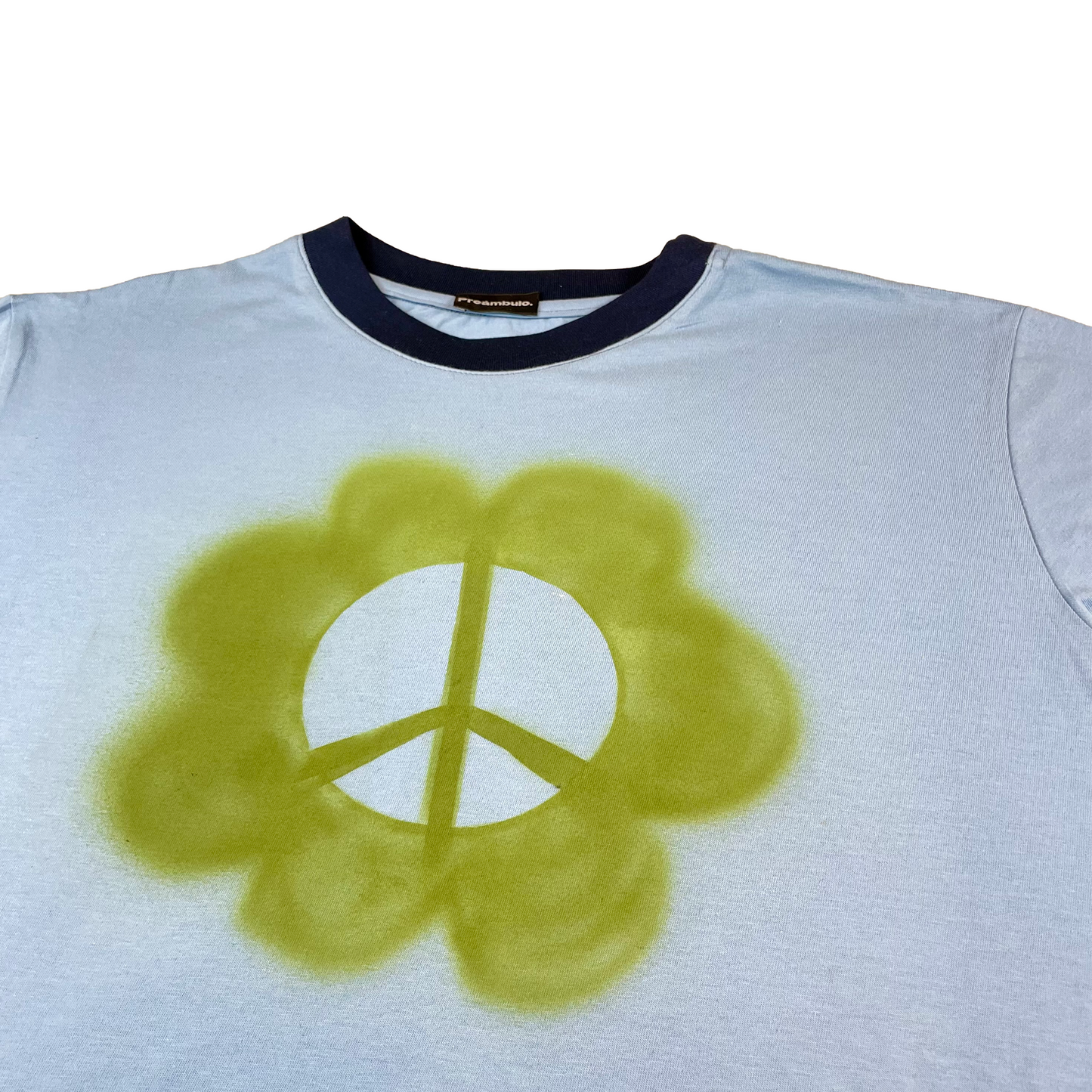 Vintage airbrush love and peace